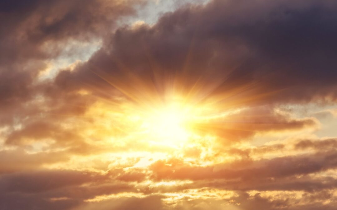 Un atardecer majestuoso